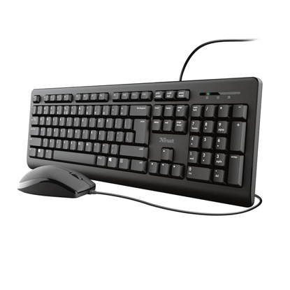Picture of Trust Primo keyboard USB QWERTY US English Black