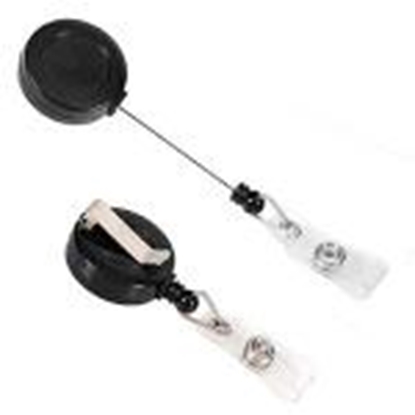 Picture of Turētājs personas kartei ar klipsi un izvelkamu auklu