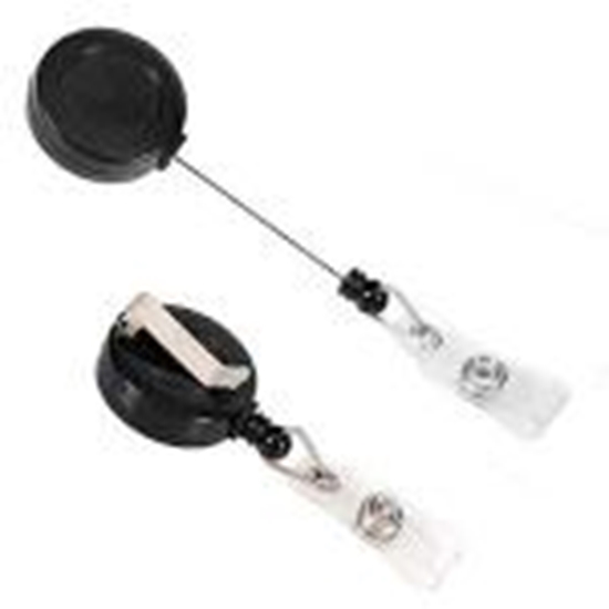 Picture of Turētājs personas kartei ar klipsi un izvelkamu auklu