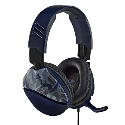 Picture of Turtle Beach Recon 70 Camo Blue Over-Ear Stereo Gaming-Headset