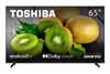 Picture of TV Set|TOSHIBA|65"|4K/Smart|3840x2160|Wireless LAN|Bluetooth|Android|Black|65UA5D63DG