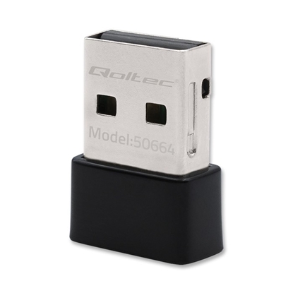Attēls no Ultraszybki bezprzewodowy mini adapter USB Wi-Fi | standard AC | 650Mbps 