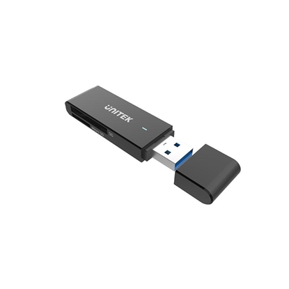 Attēls no UNITEK Y-9327A card reader USB 3.2 Gen 1 (3.1 Gen 1) Type-A Black
