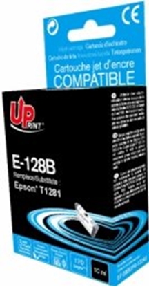Picture of UPrint Epson T1281 Inkjet Cartridge Melns 10ml