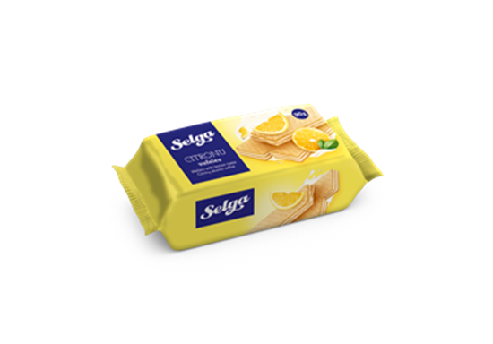 Изображение Vafeles SELGA ar citronu garšu, 90g