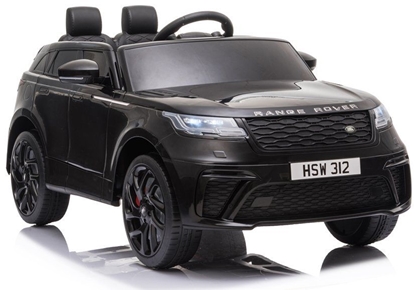 Изображение Vaikiškas vienvietis elektromobilis "Range Rover", lakuotas juodas
