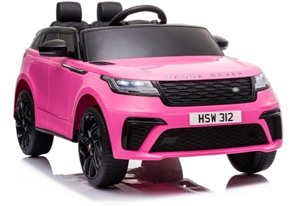 Изображение Vaikiškas vienvietis elektromobilis "Range Rover", lakuotas rožinis