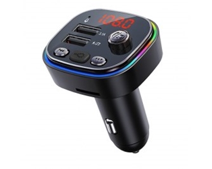 Attēls no Vakoss TC-B439K FM transmitter 87.5 - 108 MHz Bluetooth/USB Black
