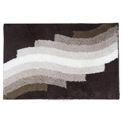 Attēls no Vannas istabas paklājs Streak  60x90 cm, bēšs, akrils