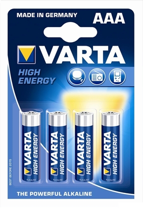 Picture of Varta Zestaw baterii alkaliczne VARTA Energy LR3 AAA (x 4)