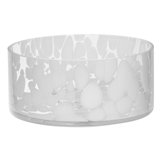 Picture of Vāze stikla Fanni K Riekko 18cm balta