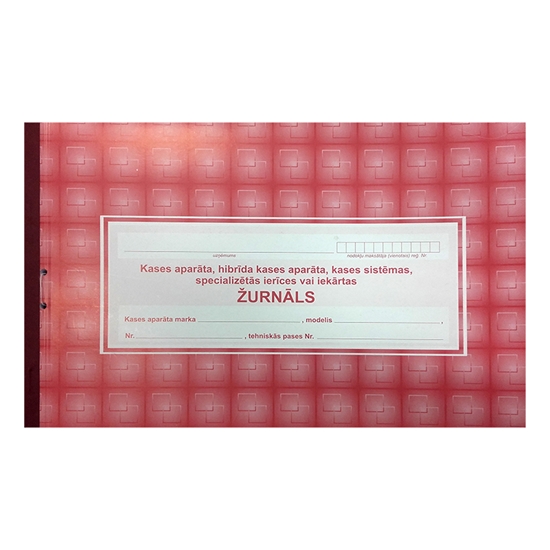 Picture of Veidlapa LANATEKS EKA (kases sist.) žurnāls gadam numurēts A4/73L