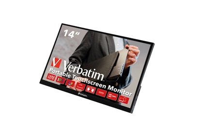 Picture of Verbatim PMT-14 Portable Touchscreen Monitor