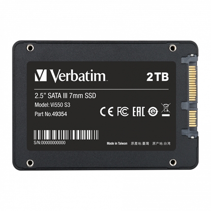 Изображение Verbatim Vi550 S3 2,5  SSD   2TB SATA III                   49354