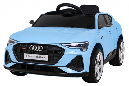 Изображение Vienvietis elektromobilis Audi E-Tron Sportback, mėlynas