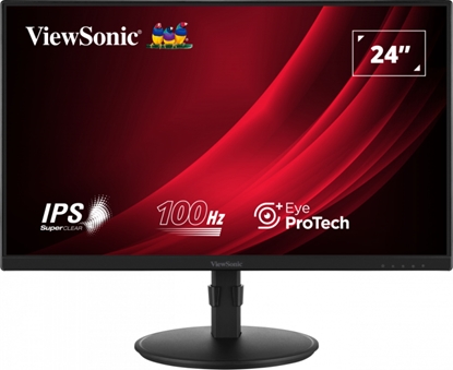Picture of Viewsonic VG2408A-MHD computer monitor 61 cm (24") 1920 x 1080 pixels Full HD LED Black