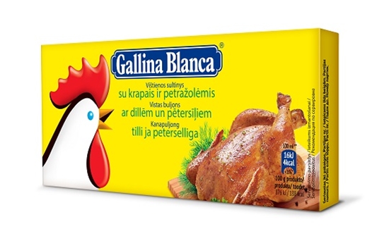 Picture of Vistas buljons ar dillēm un pētersīļiem 12x10g, Gallina Blanca