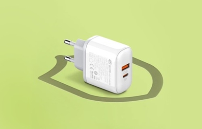 Изображение Wall charger LDNIO A2526C USB, USB-C 45W + USB-C Cable