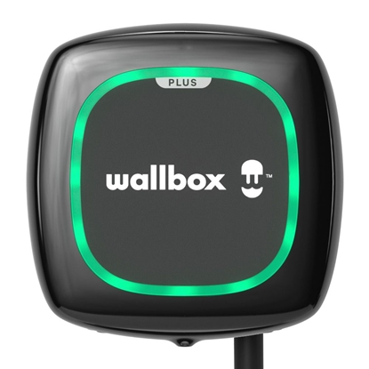 Picture of Wallbox Pulsar Plus Electric Vehicle charger, 5 meter cable Type 2, 7,4kW, RCD(DC Leakage) + OCPP, Black | Wallbox | Pulsar Plus Electric Vehicle charger, 5 meter cable Type 2, 7,4kW, RCD(DC Leakage) + OCPP, Black | 7.4 kW | Output | A | Wi-Fi, Bluetooth 