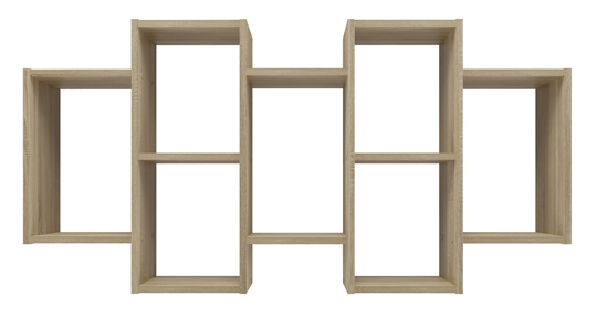 Picture of Wall-hung bookcase Bilbao 7.0 Wall Shelves Sonoma Oak