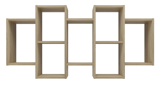 Picture of Wall-hung bookcase Bilbao 7.0 Wall Shelves Sonoma Oak