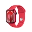 Изображение Watch Serie 9 GPS, 41mm Koperta z aluminium z edycji (PRODUCT)RED z paskiem sportowy z edycji (PRODUCT)RED - S/M