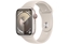 Picture of Watch Series 9 GPS + Cellular, 45mm Koperta z aluminium w kolorze księżycowej poświaty z paskiem sportowym w kolorze księżycowej poświaty - S/M