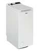 Изображение WHIRLPOOL Top load washing machine TDLRB 65241BS EU/N, 6.5 kg, 1200 rpm, Energy class C, Depth 60 cm, Inverter motor