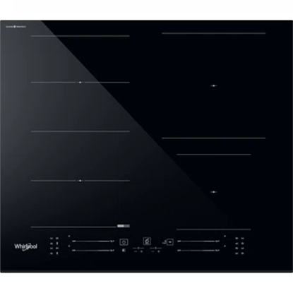 Picture of Whirlpool WF S5060 CPBF hob Black Built-in 59 cm Ceramic 4 zone(s)