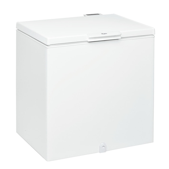 Picture of Whirlpool WHS2121 freezer Chest freezer Freestanding 204 L F White