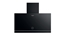 Attēls no Whirlpool WHVA 62F LM K cooker hood Wall-mounted Black 485 m³/h A