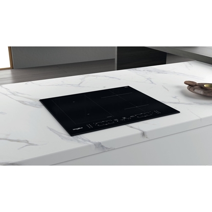 Picture of Whirlpool WL B1160 BF hob Black Built-in 59 cm Zone induction hob 4 zone(s)