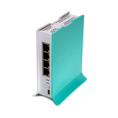 Attēls no Wireless Router|MIKROTIK|Wireless Router|Wi-Fi 6|IEEE 802.11ax|4x10/100/1000M|L41G-2AXD