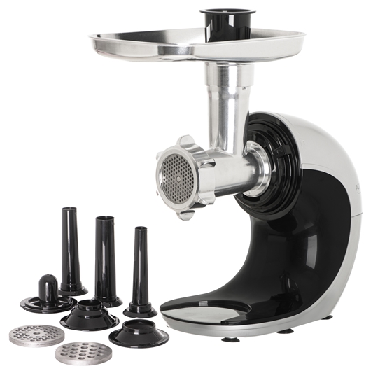 Picture of Adler AD 4131 Slow-speed juicer 3in1 - Meat mincer, Juicer, Vegetable grater, Stainless Steel