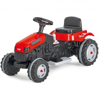 Picture of Woopie Farmer PowerTrac akumuliatorinis traktorius, raudonas