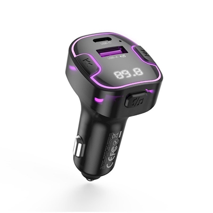 Picture of XO FM BCC12 Bluetooth FM Transmiter MP3 Car Charger 3.1A