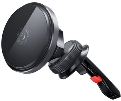 Изображение XO phone car mount + wireless charger 15W CX015, black
