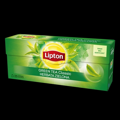 Изображение Zaļā tēja LIPTON Citronu un augļu garša, 25gab