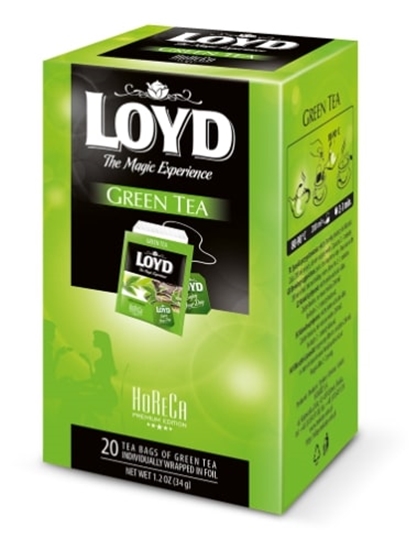 Изображение Zaļā tēja LOYD FS  20 maisiņi x 1.7 g paciņā