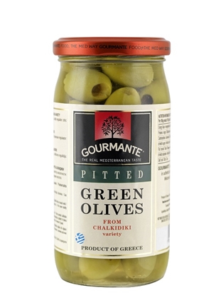 Attēls no Zaļās olīves bez kauliņiem GOURMANTE, 570ml/360g