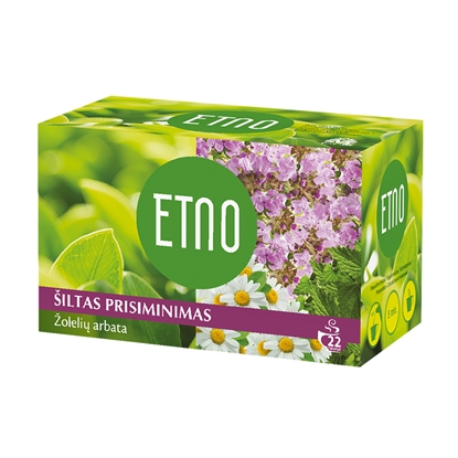 Picture of Zāļu tēja ETNO Tea Warm Reminiscence, 1,5gx20