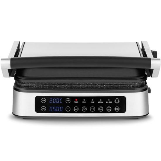 Изображение ZEEGMA ZE-GRILL CHEF 2.0 SILVER Electric Grill 2100W