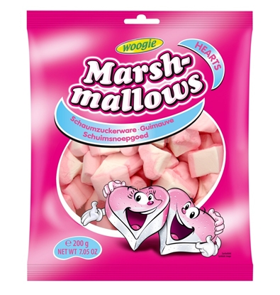Picture of Zefīrs WOOGIE Marshmallows sirsniņas, 200g