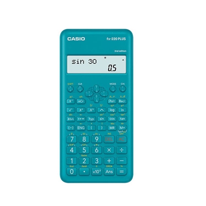 Изображение Zinātnisks kalkulators CASIO FX-220+, 78 x 155 x 20 mm