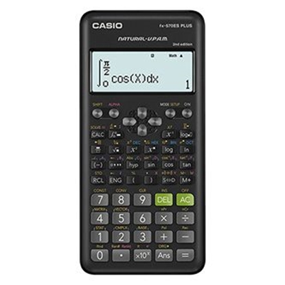 Изображение Zinātnisks kalkulators CASIO FX-570ES PLUS II, 230 x 142 x 26 mm