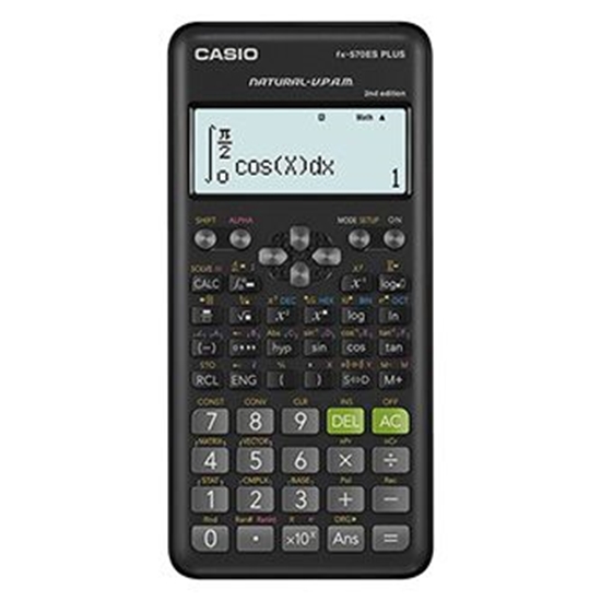 Изображение Zinātnisks kalkulators CASIO FX-570ES PLUS II, 230 x 142 x 26 mm