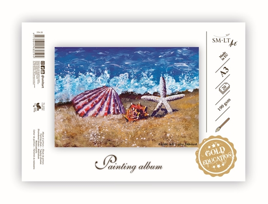 Picture of Zīmēšanas albums SMLT, A3, 190g/m2, 20 loksnes