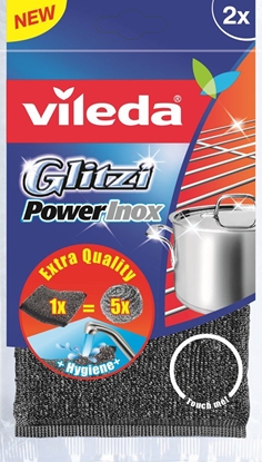 Picture of Zlewozmywak Vileda Zmywak Vileda Glitzi Power Inox 2 szt.