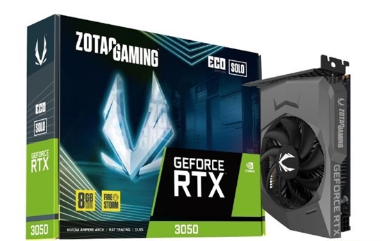 Изображение Zotac RTX 3050 ECO SOLO                  8GB GDDR6 HDMI 3xDP