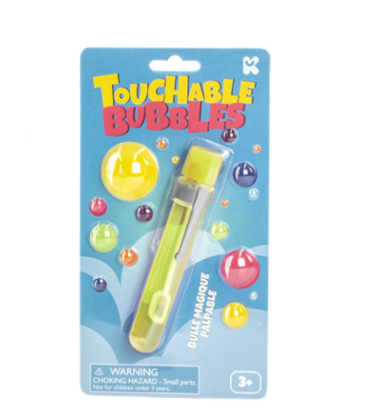 Picture of Žaislas KEYCRAFT Oro burbulai 'Touchable Bubbles', įv. spalvų